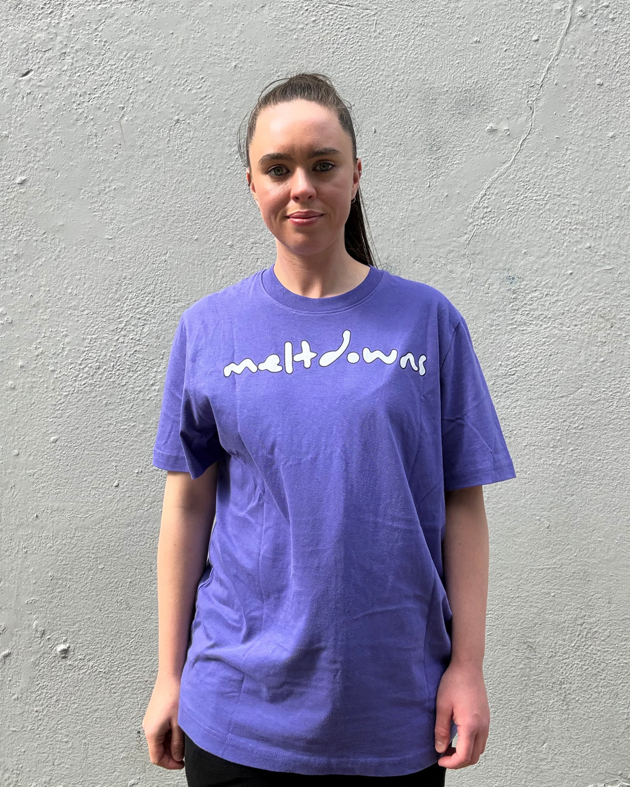 Meltdown 215GSM Deep Purple T-Shirt