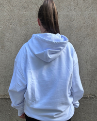 COMET PINK 350GSM White Hoodie LIMITED EDITION