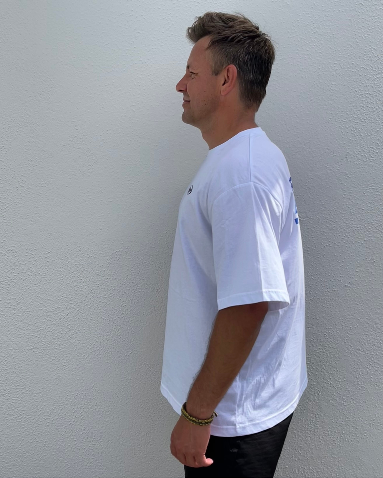 Addiction Pink 155GSM White T-Shirt