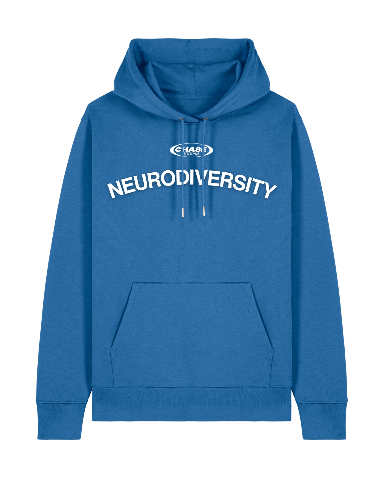 Neurodiversity Blue Hoodie Organic Cotton