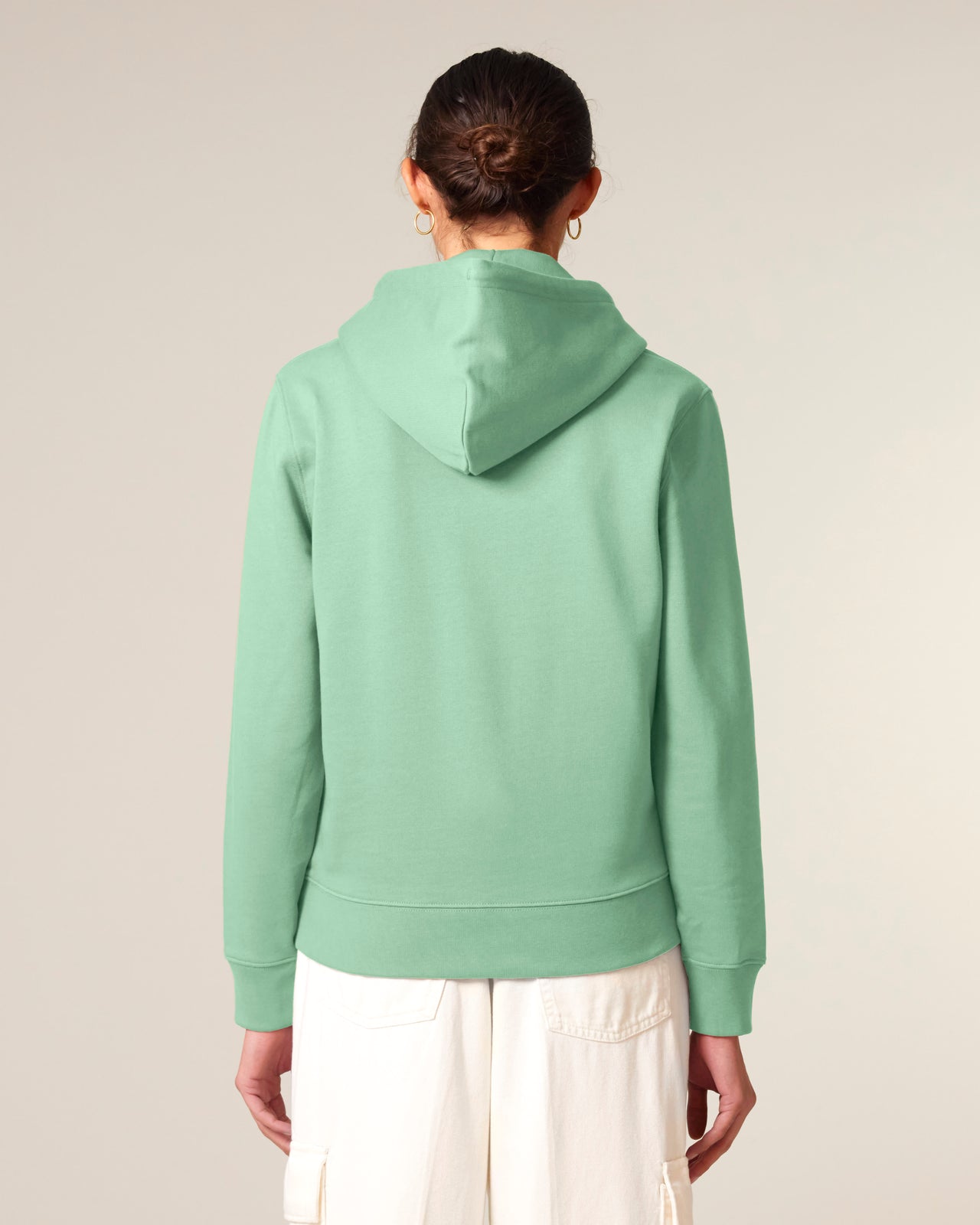 Overwhelmed 350GSM Light Green Hoodie