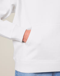 COMET PINK 350GSM White Hoodie LIMITED EDITION