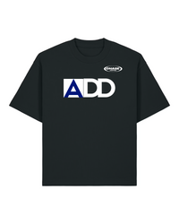 ADD Black T-Shirt Organic Cotton